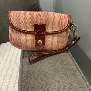 Dooney & Boutke Red/Pink Wristlet